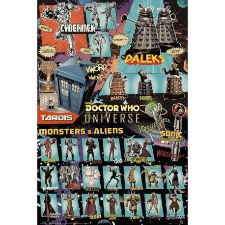 Film & TV Doctor Who Characters Maxi Poster 4 Film & TV Doctor Who Characters Maxi Poster