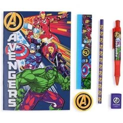 Film & TV Marvel Avengers Burst Bumper Stationery Set 7 Film & TV Marvel Avengers Burst Bumper Stationery Set