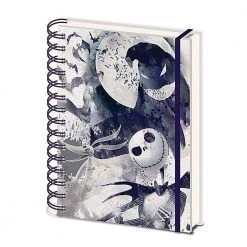 The Nightmare Before Christmas Nightmare Before Christmas Water Colour A5 Notebook Film & TV
