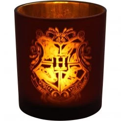 Harry Potter Hogwarts Glass Candle Holder PALADONE Film & TV