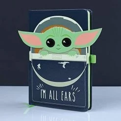 Film & TV The Mandalorian - I'm All Ears (Crib) Notebook