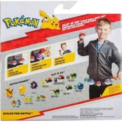 Pokemon Clip N Go Set - Charmander 7 Pokemon Clip N Go Set - Charmander
