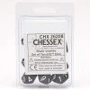 Chessex Opaque Black/White Polyhedral D10 Die Set Tabletop