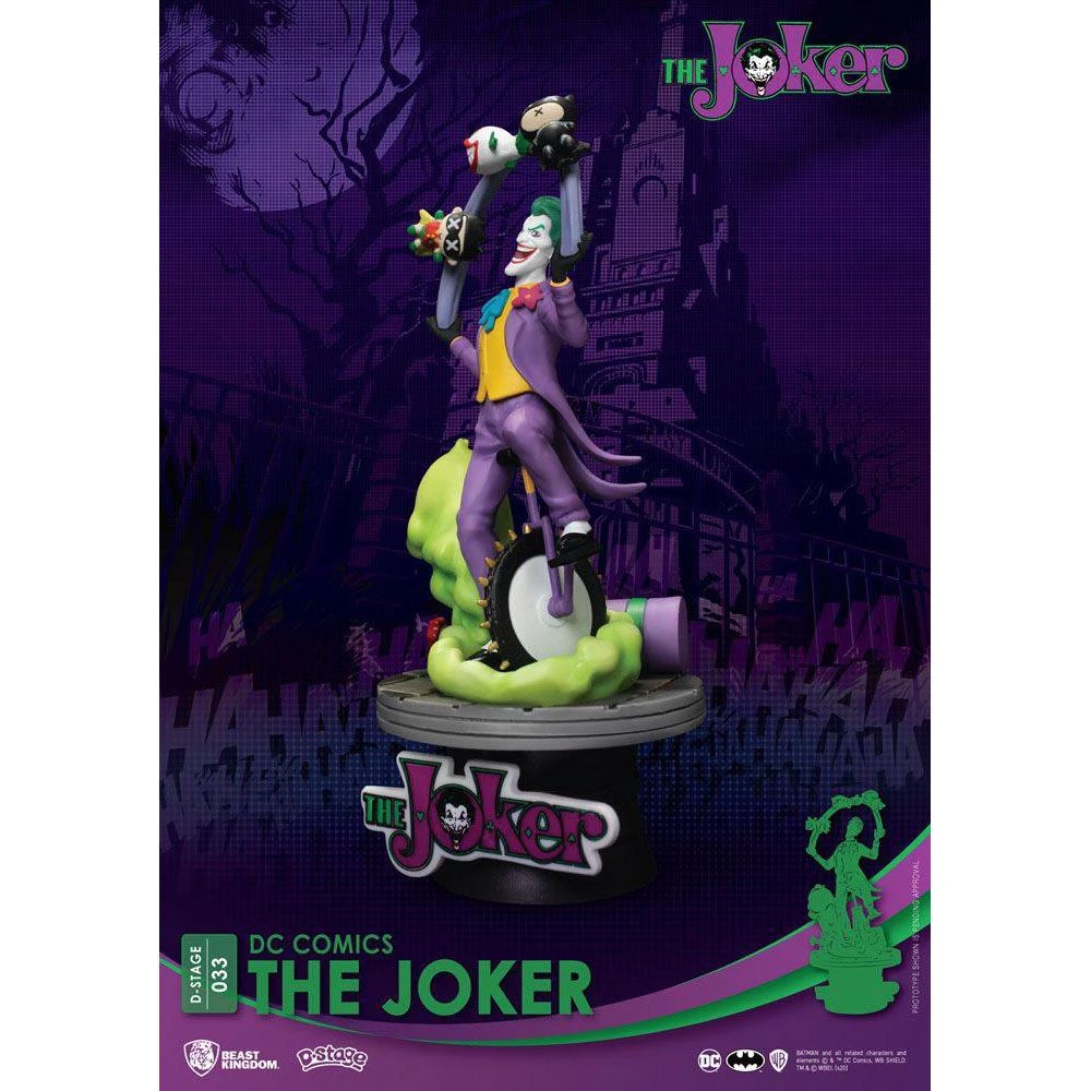 Batman DC Comics Joker Diorama 15cm 8 Batman DC Comics Joker Diorama 15cm