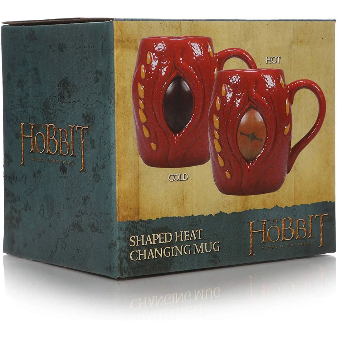 The Hobbit: 3D Smaug Heat Changing Mug Film & TV 9 The Hobbit: 3D Smaug Heat Changing Mug Film & TV
