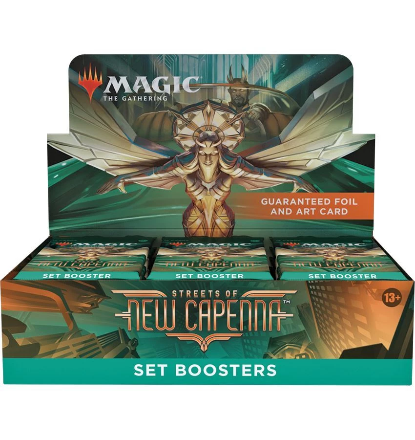 Magic: The Gathering Tabletop MTG: Streets Of New Capenna Set Booster X30 4 Magic: The Gathering Tabletop MTG: Streets Of New Capenna Set Booster X30