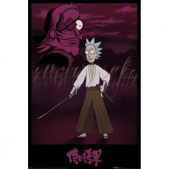 Rick And Morty Rick & Morty (Samurai) Poster Film & TV