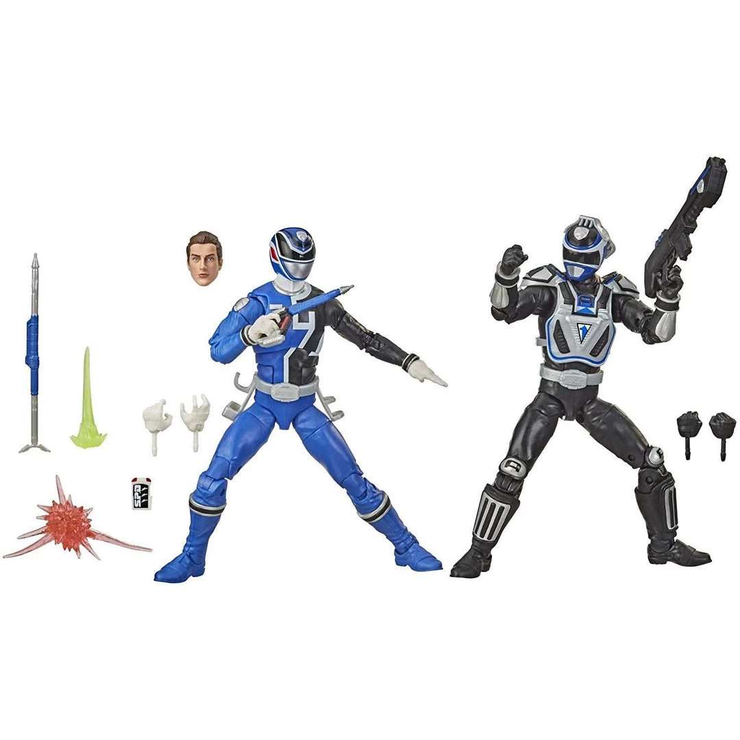 Power Rangers Lightning Collection S.P.D. B-Squad Blue Ranger Vs A-Squad Blue Ranger 2-Pack 7 Power Rangers Lightning Collection S.P.D. B-Squad Blue Ranger Vs A-Squad Blue Ranger 2-Pack