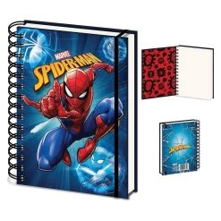 Geek-Aboo Film & TV Spider-man Web Strike A5 Notebook