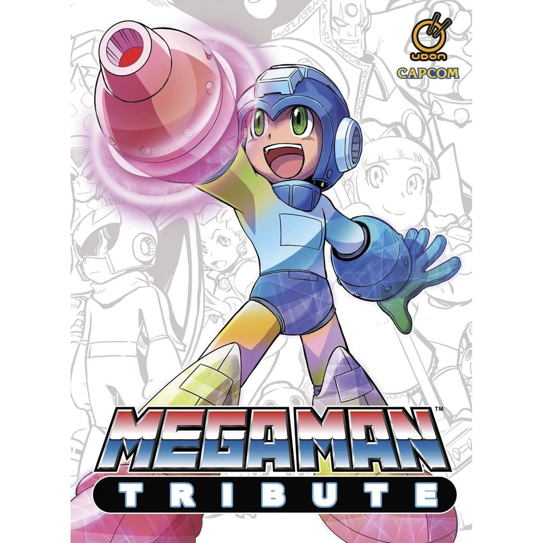 Art Books Mega Man Tribute Art Book HC 3 Art Books Mega Man Tribute Art Book HC