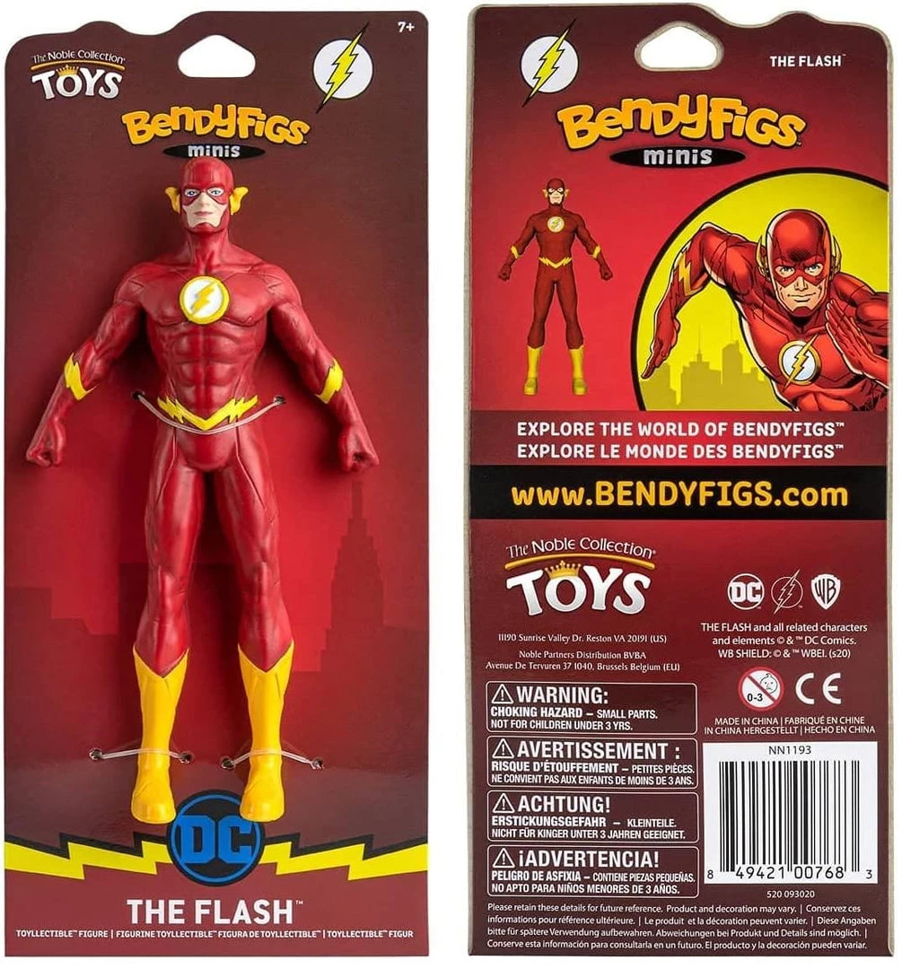 The Flash Mini Bendyfig Film & TV 4 The Flash Mini Bendyfig Film & TV