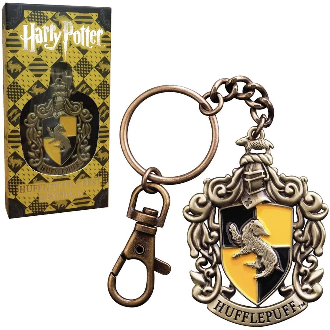 Harry Potter Hufflepuff 3D Crest Keychain Film & TV 9 Harry Potter Hufflepuff 3D Crest Keychain Film & TV