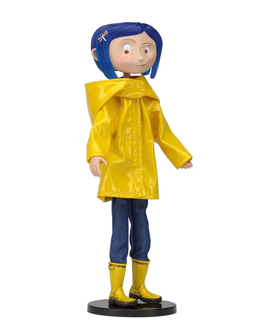 Coraline Bendy Doll (Raincoat) Boots 7" Figurine 4 Coraline Bendy Doll (Raincoat) Boots 7" Figurine
