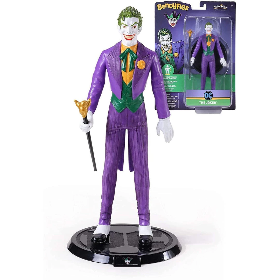Batman Film & TV The Joker Bendyfig 3 Batman Film & TV The Joker Bendyfig