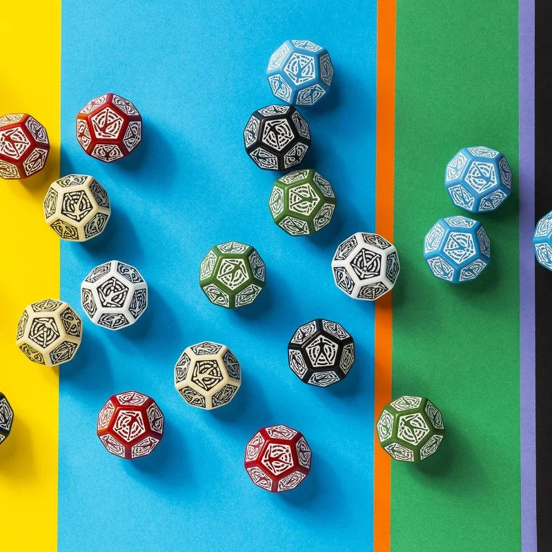 Q-Workshop D12 Red & White Hit Location 5 Q-Workshop D12 Red & White Hit Location