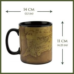 The Lord Of The Rings XL Heat Change Mug Film & TV