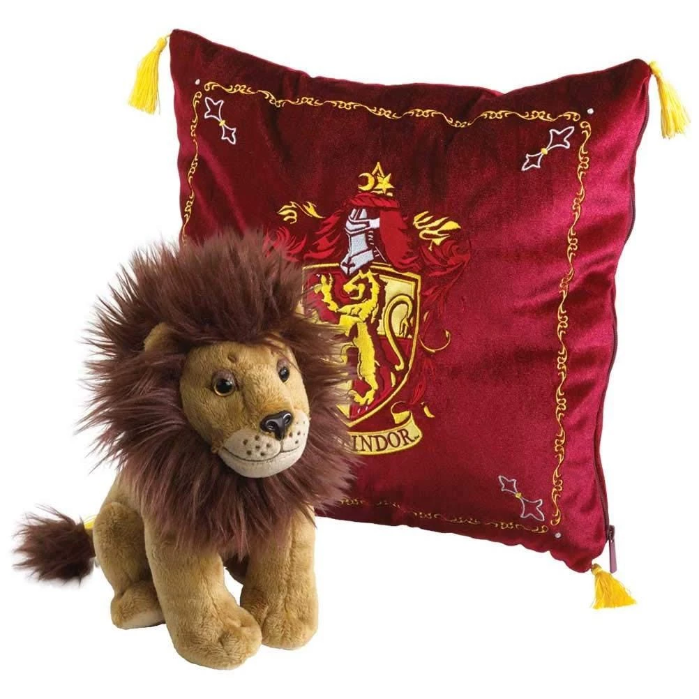 Harry Potter House Cushion And Mascot Plush - Gryffindor 4 Harry Potter House Cushion And Mascot Plush - Gryffindor