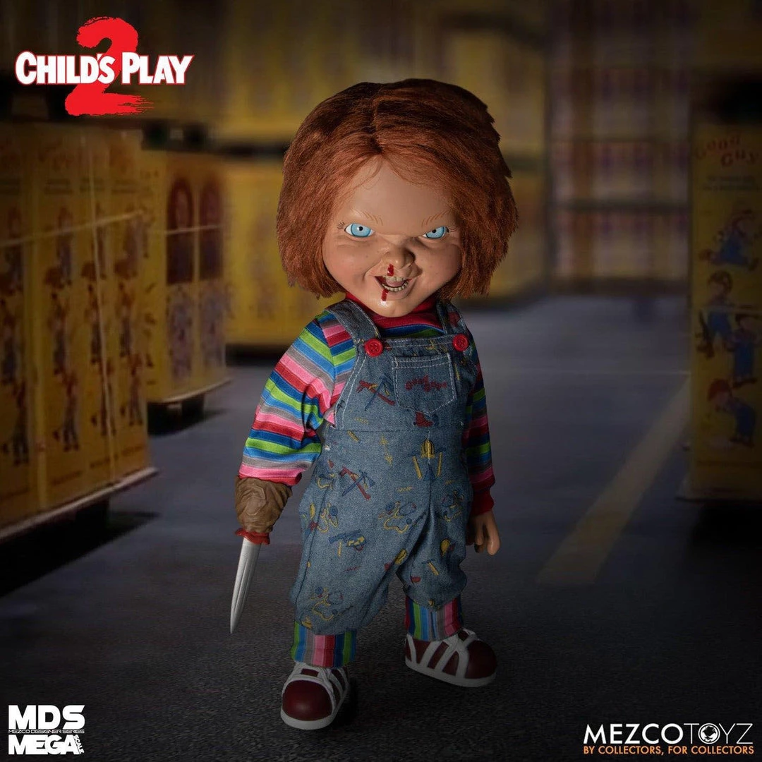 Child's Play Film & TV Chucky 2 Menacing Doll 15" 3 Child's Play Film & TV Chucky 2 Menacing Doll 15"