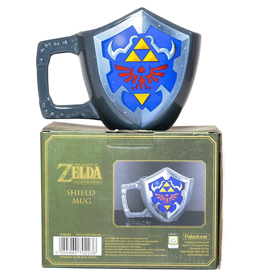 The Legend Of Zelda Shield Mug Gaming 6 The Legend Of Zelda Shield Mug Gaming