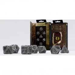Q-Workshop Tabletop Metal Call Of Cthulhu Dice Set