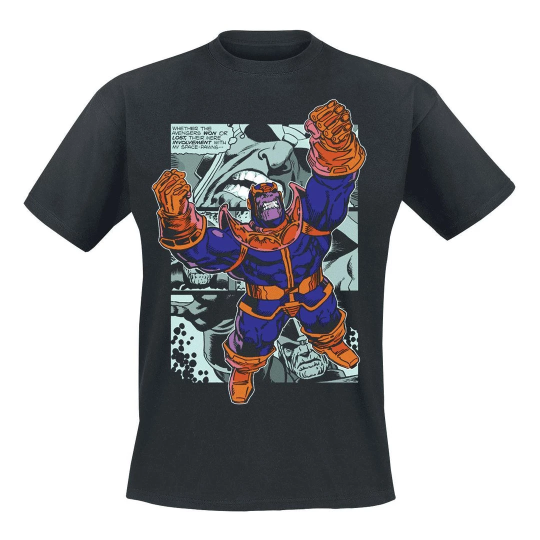 Marvel Avengers - Thanos Comic T-Shirt Geek Gear 3 Marvel Avengers - Thanos Comic T-Shirt Geek Gear