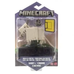 Minecraft Goat With Build-A-Portal Figurine Gaming