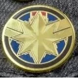 Avengers Endgame: Captain Marvel Logo Enamel Pin Badge