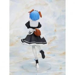 Re:Zero Anime & Manga Figures Coreful Rem Memory Snow Dog Ver. Figurine