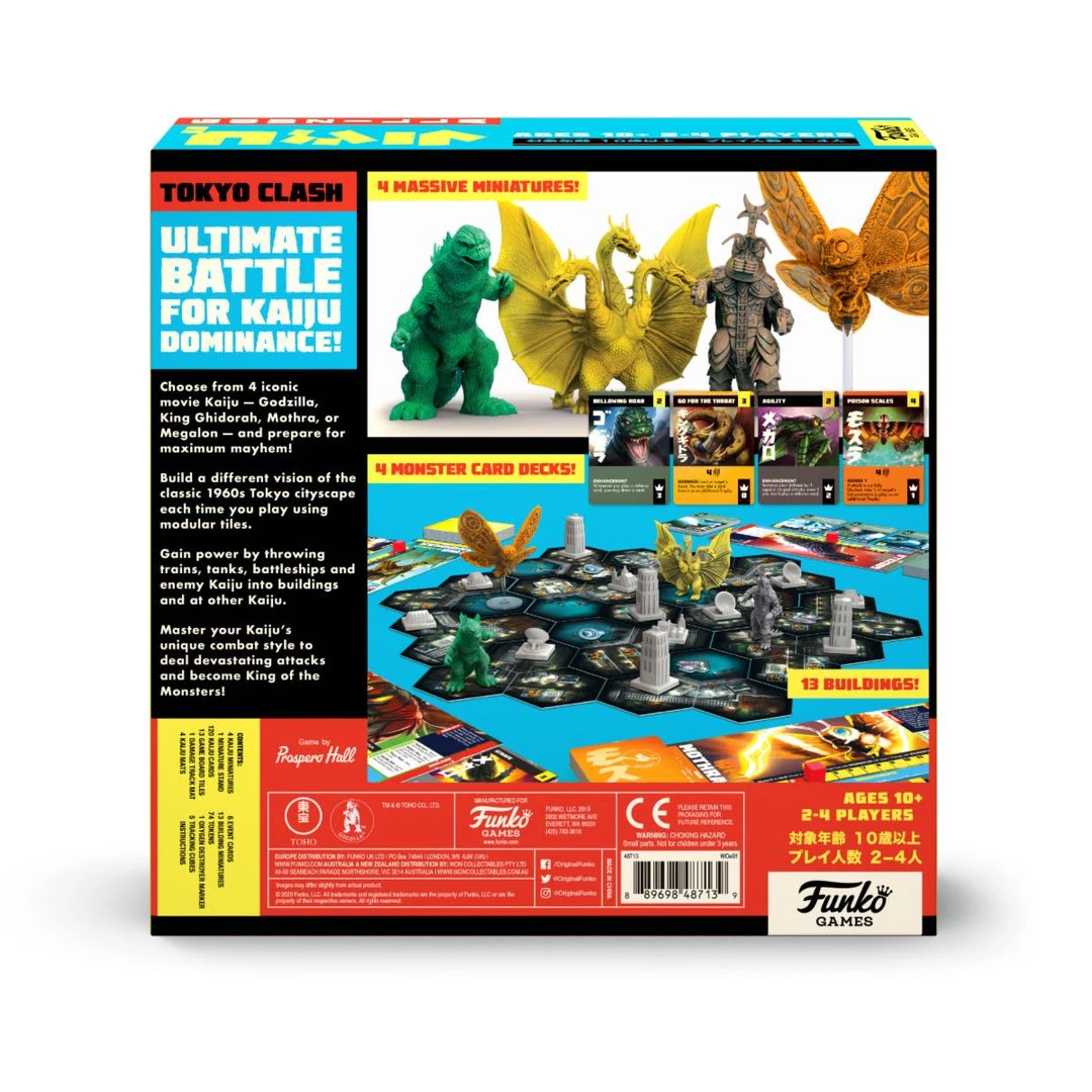 Tabletop Godzilla: Tokyo Clash 4 Tabletop Godzilla: Tokyo Clash