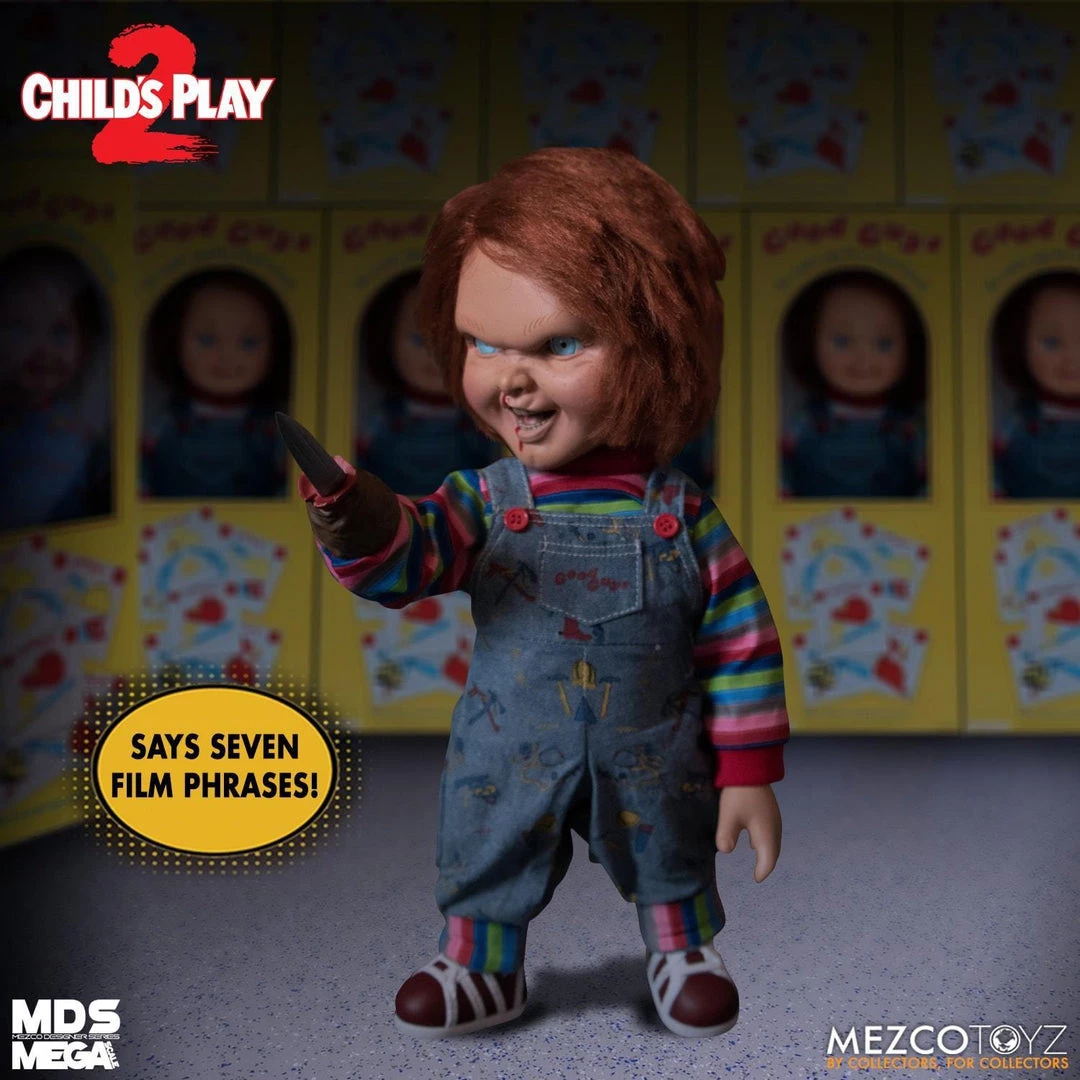 Child's Play Film & TV Chucky 2 Menacing Doll 15" 7 Child's Play Film & TV Chucky 2 Menacing Doll 15"