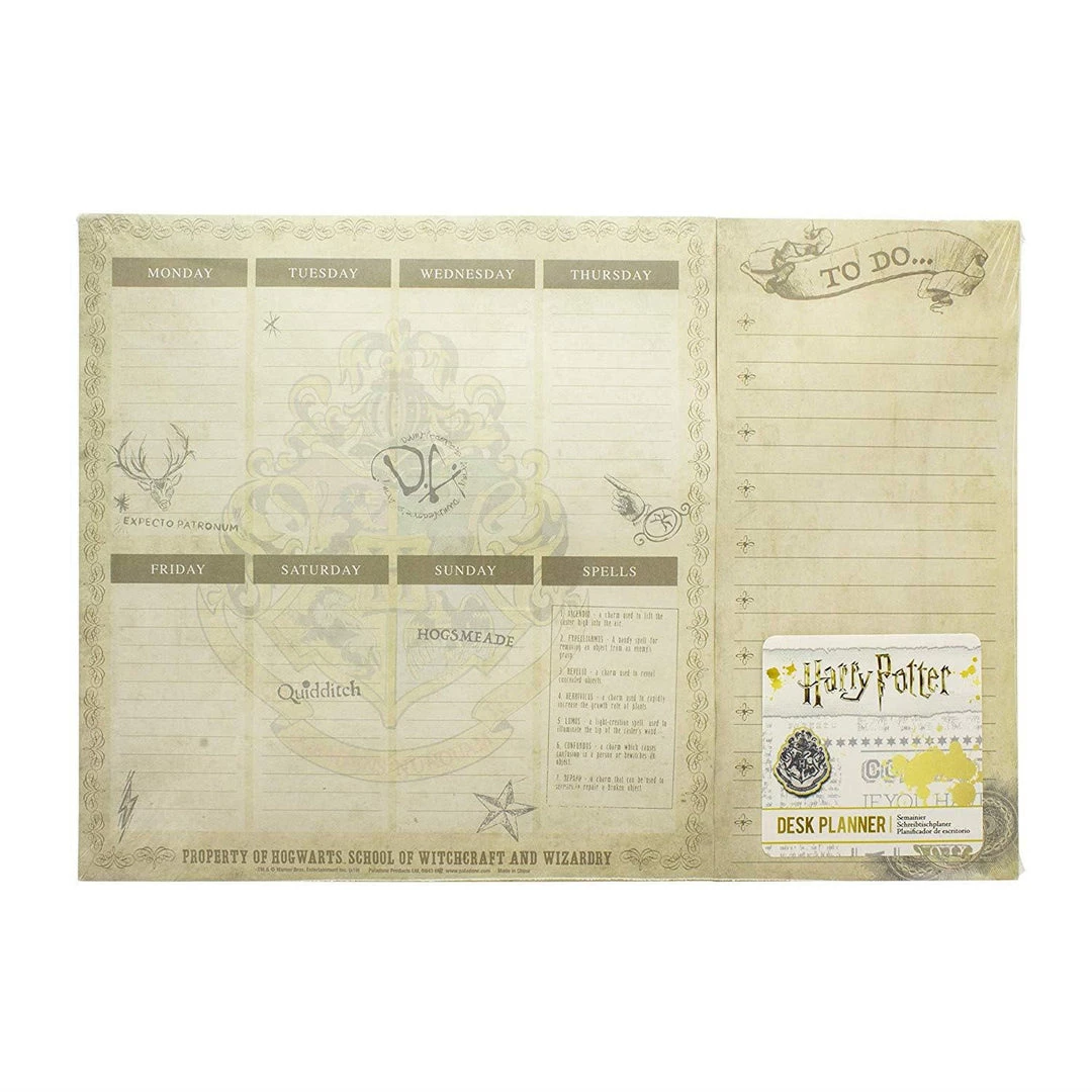 Harry Potter Hogwarts A4 Desk Planner 3 Harry Potter Hogwarts A4 Desk Planner