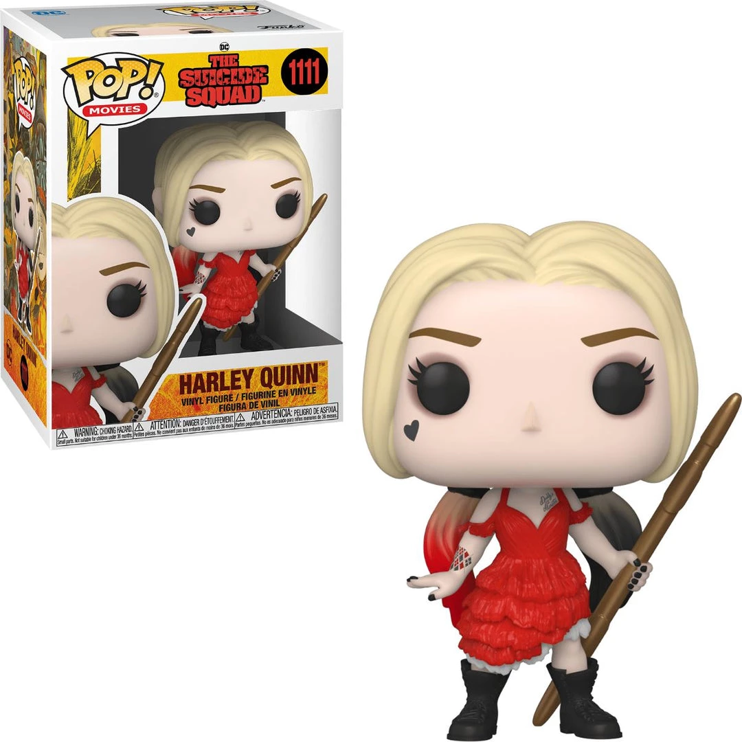 POP! Movies: The Suicide Squad Harley Quinn (Damaged Dress) Film & TV 3 POP! Movies: The Suicide Squad Harley Quinn (Damaged Dress) Film & TV