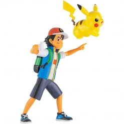 Pokemon Toys & Figures Ash & Pikachu Battle Figurine 12 Pokemon Toys & Figures Ash & Pikachu Battle Figurine