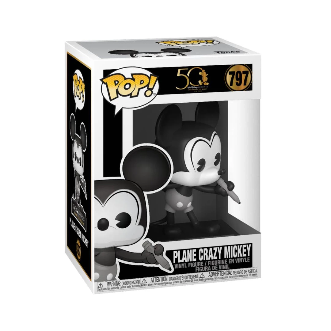 Mickey Mouse Funko POP! Disney: Archives - Plane Crazy Mickey 5 Mickey Mouse Funko POP! Disney: Archives - Plane Crazy Mickey