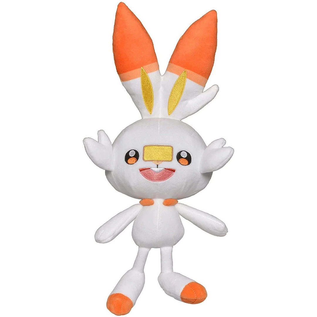 Pokemon Scorbunny 8" Plush 5 Pokemon Scorbunny 8" Plush