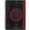 Game Of Thrones - Targaryen Fire And Blood A5 Notebook Film & TV 1 Game Of Thrones - Targaryen Fire And Blood A5 Notebook Film & TV