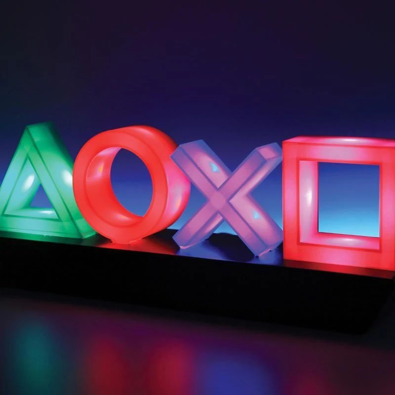 Gaming Playstation Icons Desk Lamp 6 Gaming Playstation Icons Desk Lamp