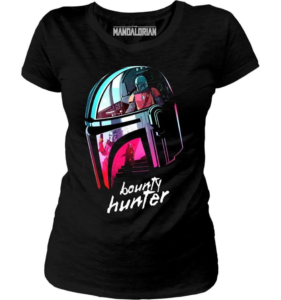 Star Wars The Mandalorian - Mandalorian - Helmet Ladies T-Shirt 5 Star Wars The Mandalorian - Mandalorian - Helmet Ladies T-Shirt