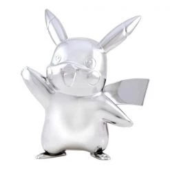 Pokemon 25th Celebration Silver Pikachu Toys & Figures