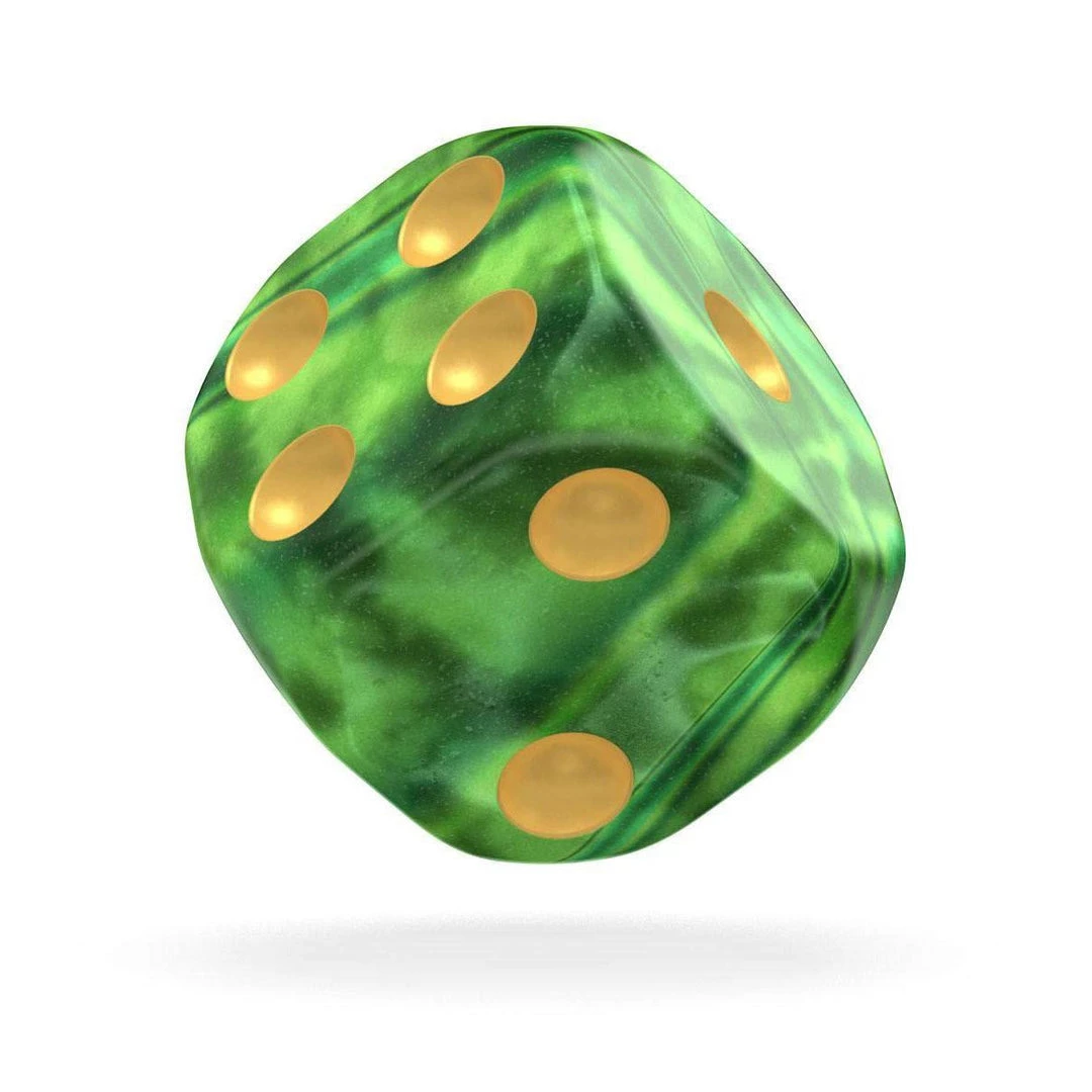 Oakie Doakie Dice Oakie Doakie 16mm D6 Set Of 12 - Gemdice, Jungle Tabletop 4 Oakie Doakie Dice Oakie Doakie 16mm D6 Set Of 12 - Gemdice, Jungle Tabletop