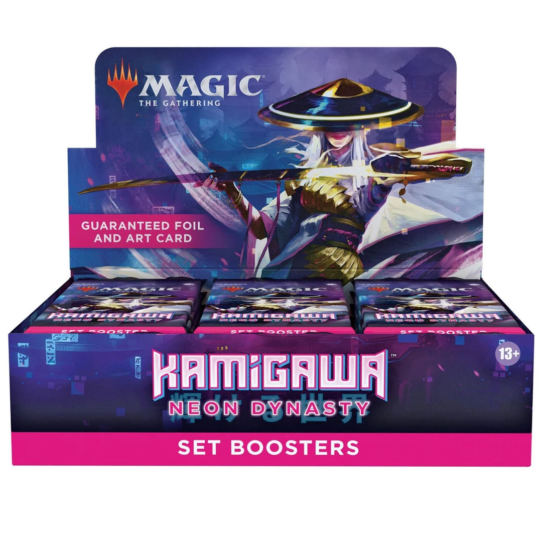 Magic: The Gathering MTG: Kamigawa - Neon Dynasty Set Booster X30 Tabletop 4 Magic: The Gathering MTG: Kamigawa - Neon Dynasty Set Booster X30 Tabletop