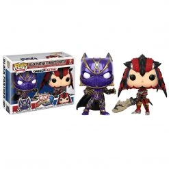 Gaming POP! Games: Marvel Vs Capcom - Black Panther & Monster Hunter 2-Pack