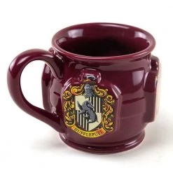 Harry Potter Film & TV 3D Cauldron Mug - Hogwarts Crests