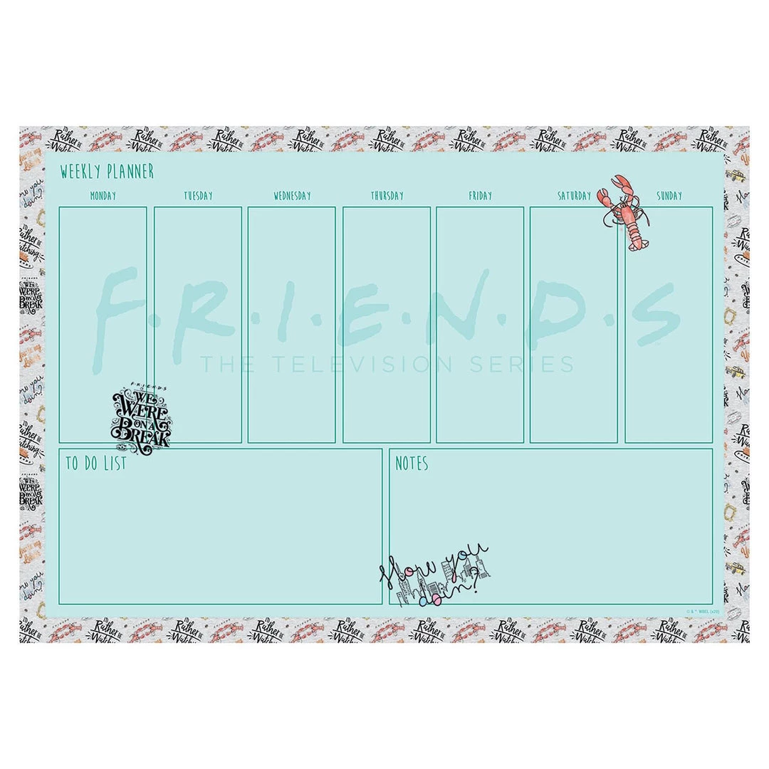 Home & Gifts Friends "Marl" Desk Pad 3 Home & Gifts Friends "Marl" Desk Pad