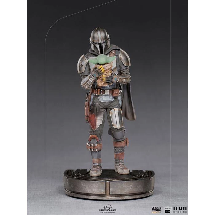 Star Wars The Mandalorian And Grogu 1:10 Scale Statue 4 Star Wars The Mandalorian And Grogu 1:10 Scale Statue