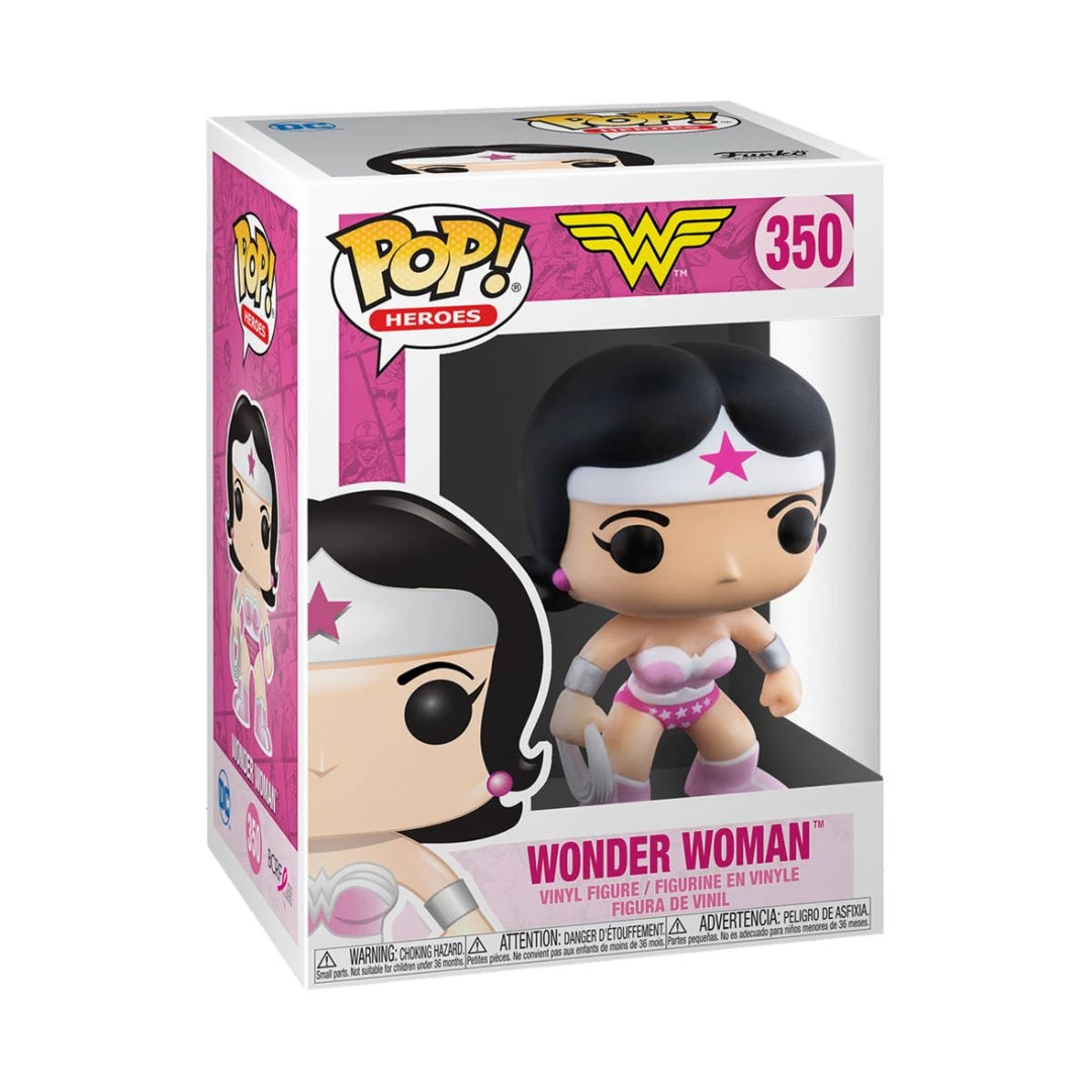 POP! Heroes: Breast Cancer Awareness - Wonder Woman Funko 5 POP! Heroes: Breast Cancer Awareness - Wonder Woman Funko