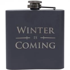 Game Of Thrones - 'Winter Is Coming' Hip Flask HALF MOON BAY Film & TV