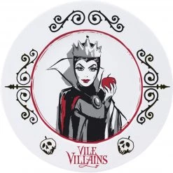 Film & TV Disney Villains Set Of 4 Plates