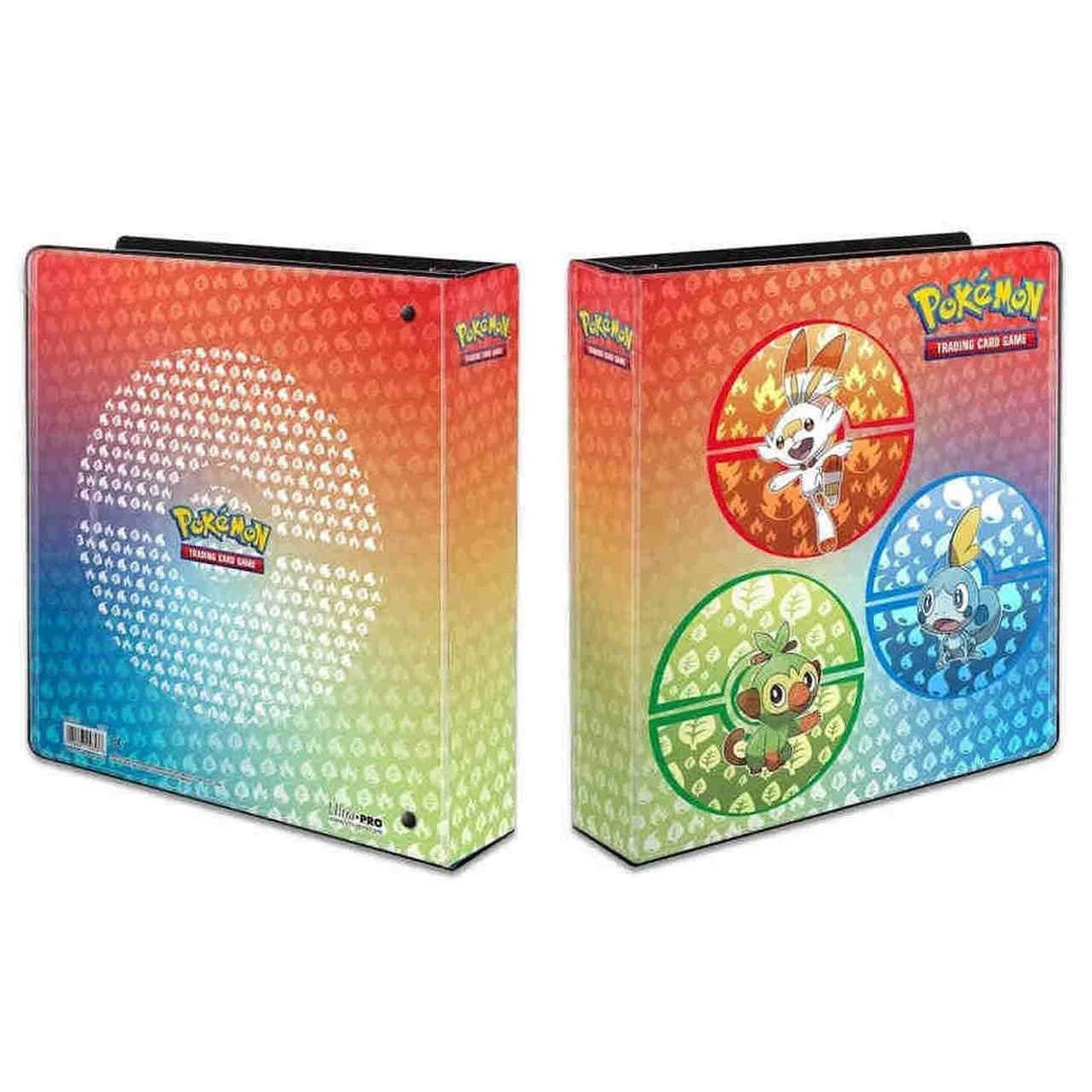 Pokemon Sword & Shield Galar Starters Ultra Pro 2-Inch Album 3 Pokemon Sword & Shield Galar Starters Ultra Pro 2-Inch Album