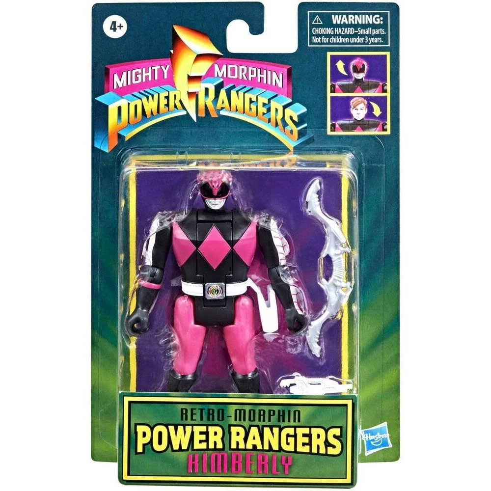 Mighty Morphin Power Rangers - Retro Morphin Kimberly Action Figure Toys & Figures 5 Mighty Morphin Power Rangers - Retro Morphin Kimberly Action Figure Toys & Figures
